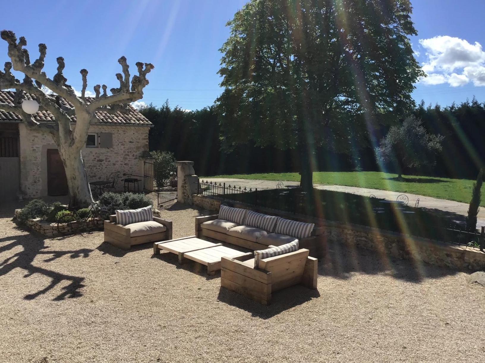 Willa Domaine Chamarel Saint-Paulet-de-Caisson Zewnętrze zdjęcie